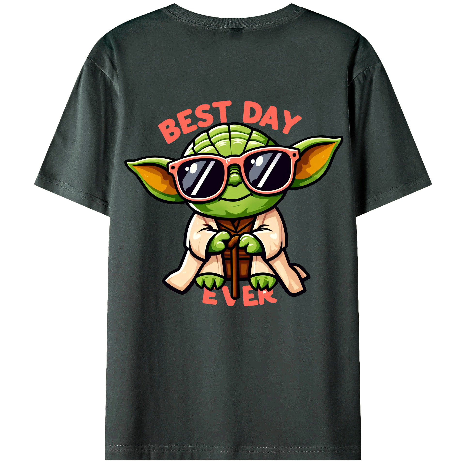 （画像用） スター・ウォーズ Star Wars 綿100％ メンズ半袖Tシャツ（バックプリント） 通気性